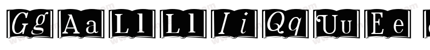 GALLIQUE SPECIMEN字体转换